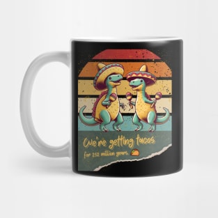 Funny Tacosaurus Brothers Mug